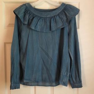 Very J Jean Long-Sleeve Shirt